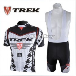 PROFESJONALNY LETNI KOMPLET ROWEROWY TREK MODEL 2010 WHITE-BLACK