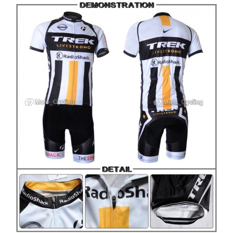 PROFESJONALNY LETNI KOMPLET ROWEROWY TREK-LIVESTRONG MODEL 2011
