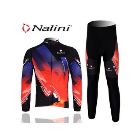PROFESJONALNY JESIENNO-WIOSENNY KOMPLET ROWEROWY NALINI MODEL 2012 FIRE