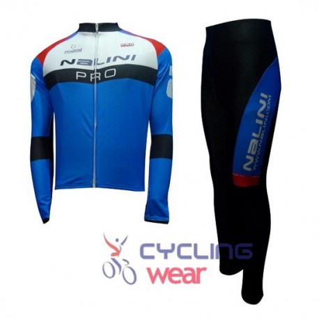 PROFESJONALNY JESIENNO-WIOSENNY KOMPLET ROWEROWY NALINI MODEL 2013 BLUE