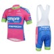 PROFESJONALNY LETNI KOMPLET ROWEROWY LAMPRE-MERIDA 2013