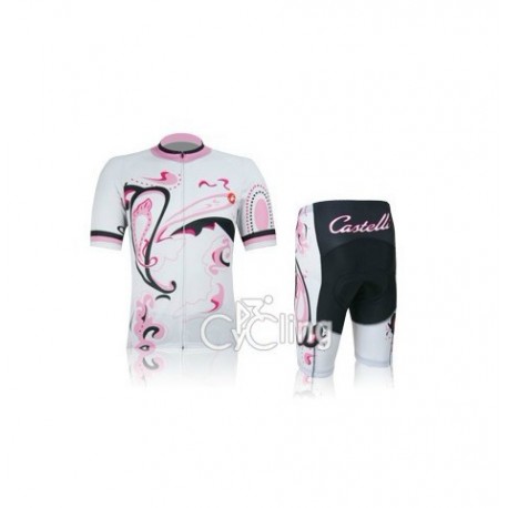 PROFESJONALNY DAMSKI LETNI KOMPLET ROWEROWY CASTELLI 2012/2013