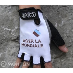 PROFESJONALNE RĘKAWICZKI ROWEROWE AG2R LA MONDIALE MODEL 2012