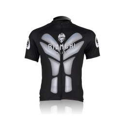 PROFESJONALNE KOSZULKI  ROWEROWE BIANCHI  2010 BLACK