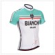 PROFESJONALNE KOSZULKI ROWEROWE BIANCHI 2014 WHITE-GREEN
