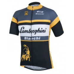 PROFESJONALNE KOSZULKI  ROWEROWE BIANCHI  2014 LAMBORGHINI