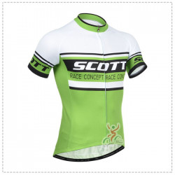 PROFESJONALNA KOSZULKA ROWEROWA SCOTT MODEL 2014 GREEN