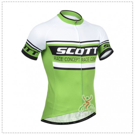 PROFESJONALNA KOSZULKA ROWEROWA SCOTT MODEL 2014 GREEN