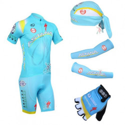 PROFESJONALNY 5 CZĘŚCIOWY KOMPLET ROWEROWY ASTANA  2013 Z SZELKAMI