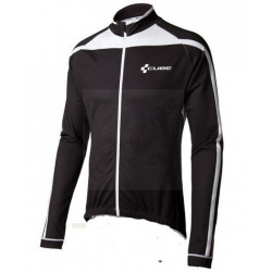 PROFESJONALNA BLUZA ROWEROWA CUBE 2014 BLACK-WHITE