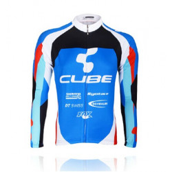 PROFESJONALNA BLUZA ROWEROWA CUBE 2014 BLUE