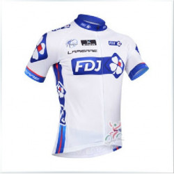 PROFESJONALNE LETNIE KOSZULKI ROWEROWE FDJ 2013 2 MODELE