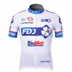 PROFESJONALNE LETNIE KOSZULKI ROWEROWE FDJ 2012