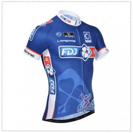 PROFESJONALNA KOSZULKA ROWEROWA FDJ MODEL 2014