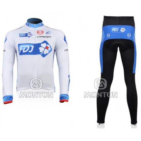 PROFESJONALNY DŁUGI KOMPLET ROWEROWY FDJ 2011 2 MODELE
