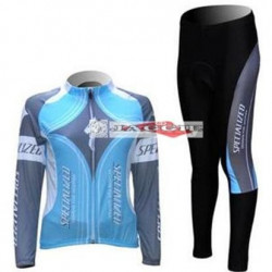 PROFESJONALNY DAMSKI JESIENNO-WIOSENNY  KOMPLET ROWEROWY SPECIALIZED MODEL 2012 NIEBIESKI