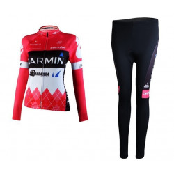 PROFESJONALNY DAMSKI JESIENNO-WIOSENNY KOMPLET ROWEROWY GARMIN 2012