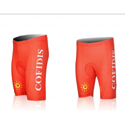 PROFESJONALNE LETNIE SPODENKI ROWEROWE COFIDIS MODEL 2008