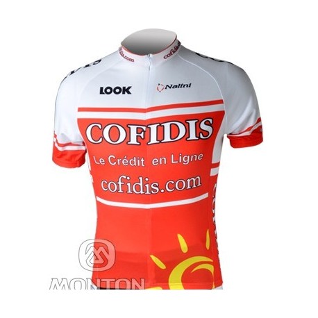 PROFESJONALNE LETNIE KOSZULKI ROWEROWE COFIDIS 2011