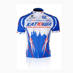 PROFESJONALNE LETNIE KOSZULKI ROWEROWE KATUSHA 2011 4 MODELE