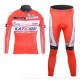 PROFESJONALNY JESIENNO-WIOSENNY KOMPLET ROWEROWY KATUSHA 2012