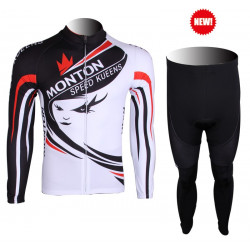 PROFESJONALNY DAMSKI JESIENNO-WIOSENNY KOMPLET ROWEROWY MONTON 2012 SPEED