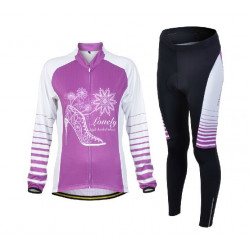 PROFESJONALNY DAMSKI JESIENNO-WIOSENNY KOMPLET ROWEROWY MONTON 2012 LONELY