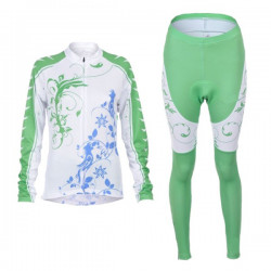 PROFESJONALNY DAMSKI ZIMOWY KOMPLET ROWEROWY MONTON 2012 GREEN