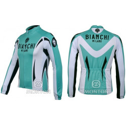 PROFESJONALNA JESIENNO WIOSENNA BLUZA ROWEROWA BIANCHI 2010 2 WZORY