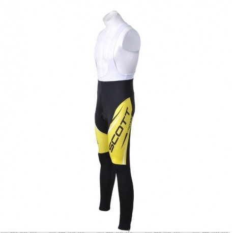 PROFESJONALNE SPODNIE ROWEROWE SCOTT 2012 BLACK-YELLOW