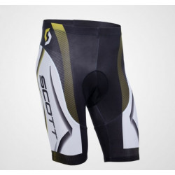 PROFESJONALNE SPODENKI ROWEROWE SCOTT  2013 BLACK-WHITE-GREEN