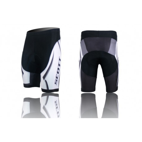 PROFESJONALNE SPODENKI ROWEROWE SCOTT 2014 BLACK-WHITE