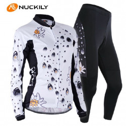 PROFESJONALNY DAMSKI JESIENNO-WIOSENNY KOMPLET ROWEROWY NUCKILY 2013 2 KOLORY