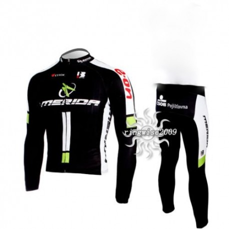 PROFESJONALNY DŁUGI KOMPLET ROWEROWY MERIDA 2010 BLACK