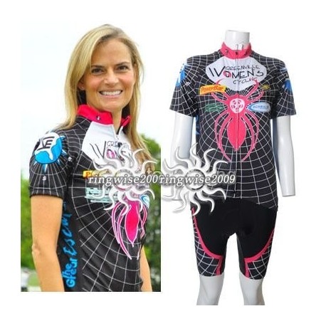 PROFESJONALNY DAMSKI LETNI KOMPLET ROWEROWY SPIDER 2012