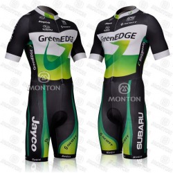 PROFESJONALNY LETNI KOMBINEZON ROWEROWY GREEN EDGE 2012