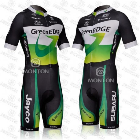PROFESJONALNY LETNI KOMBINEZON ROWEROWY GREEN EDGE 2012