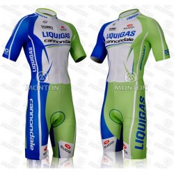 PROFESJONALNY LETNI KOMBINEZON ROWEROWY LIQUIGAS 2012