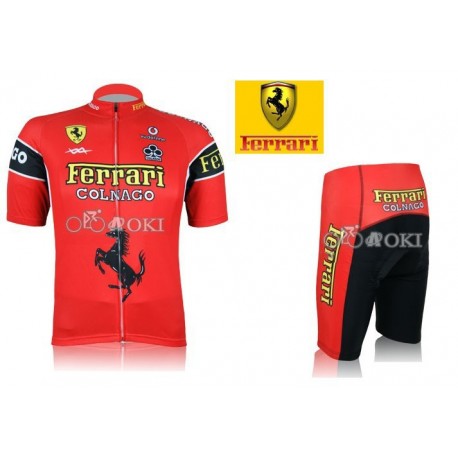 PROFESJONALNY LETNI KOMPLET ROWEROWY FERRARI 2013