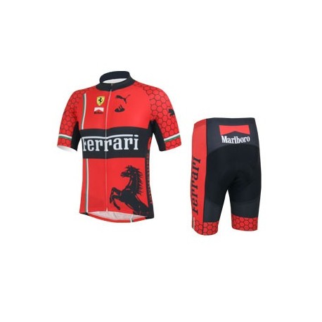 PROFESJONALNY LETNI KOMPLET ROWEROWY FERRARI 2012