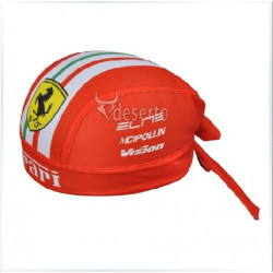 PROFESJONALNA BANDANA  ROWEROWA FERRARI MODEL 2013/2014
