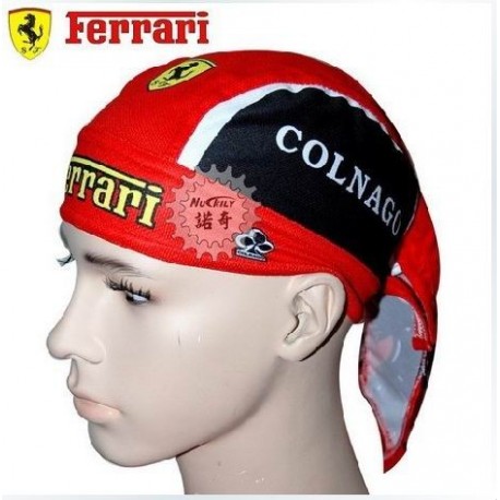 PROFESJONALNA BANDANA ROWEROWA FERRARI MODEL 2013