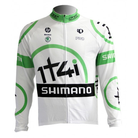 PROFESJONALNA JESIENNO-WIOSENNA BLUZA ROWEROWA SHIMANO 2012 WHITE