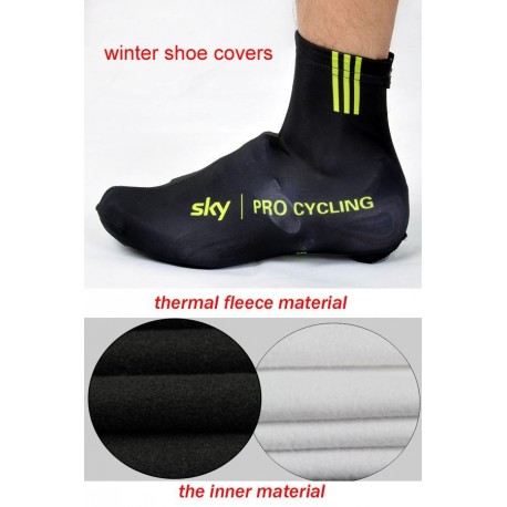 PROFESJONALNE ROWEROWE ZIMOWE OCHRANIACZE NA BUTY SKY 2012 BLACK-GREEN