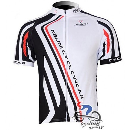 PROFESJONALNA LETNIA KOSZULKA ROWEROWA NALINI MODEL 2011 WHITE