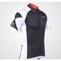 PROFESJONALNA LETNIA KOSZULKA ROWEROWA NALINI MODEL 2013 BLACK-WHITE