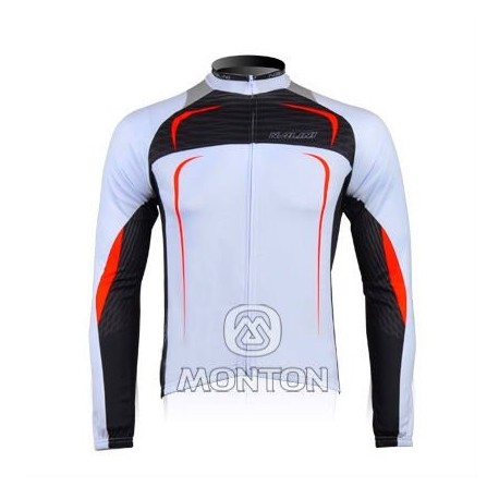 PROFESJONALNA JESIENNO-WIOSENNA BLUZA ROWEROWA NALINI MODEL 2010 WHITE-BLACK