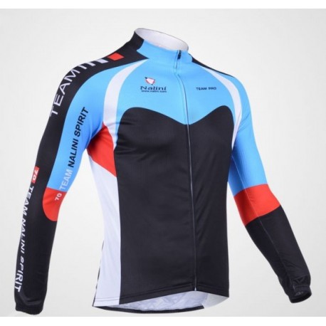 PROFESJONALNA JESIENNO-WIOSENNA BLUZA ROWEROWA NALINI MODEL 2013 BLUE