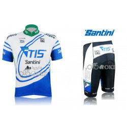 PROFESJONALNY LETNI KOMPLET ROWEROWY SANTINI MODEL 2010 WHITE