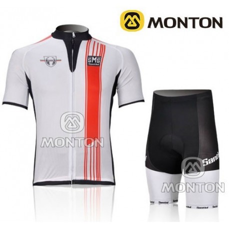 PROFESJONALNY LETNI KOMPLET ROWEROWY SANTINI MODEL 2012 WHITE